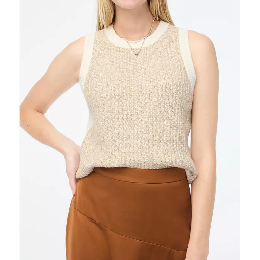 NEW J. Crew Women’s 3X Shimmer sweater-vest NWT